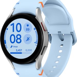 SAMSUNG Galaxy Watch FE 40mm Bluetooth AI Smartwatch w/Fitness Tracking, BIA Sensor, Personalized HR Zones, Heart Rate Tracker, Sleep Monitor, 2024, Silver [US Version, 1Yr Manufacturer Warranty]