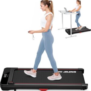 Walking Pad, Under Desk Treadmill, 2.5HP Portable Treadmills for Home/Office, Walking Jogging Machine with Remote Control, LED Display