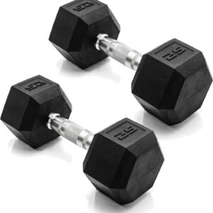 CAP Barbell Coated Dumbbell Weight | Multiple Options Pairs & Sets